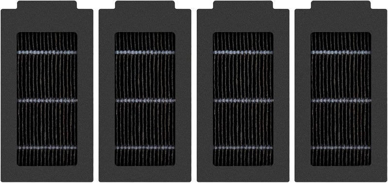 FILTERIST (4 Pack) T50 Pro Omni Replacement HEPA Filters for ECOVACS DEEBOT T50 Pro Omni/ T50 Omni/ T30C Robot Vacuum, Accessories Kit, Upright Filter, Vacuum Filter (NOT FOR T50 Max Pro Omni) - Image 1